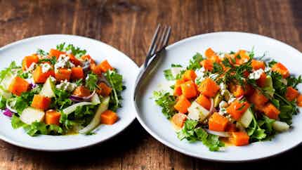 Udmurt Carrot and Apple Salad (Морковно-яблочный салат)