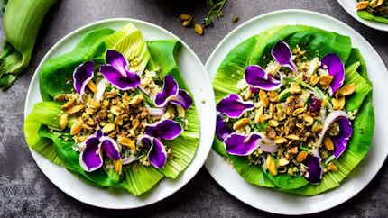 Urab Pucuk Pisang (banana Flower Salad)