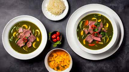 Uziza Soup With Assorted Meats (ofe Uziza)
