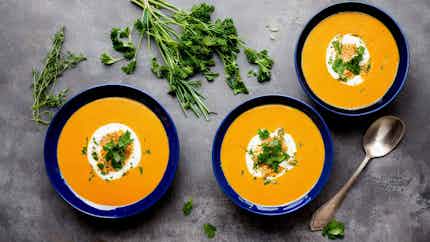 Vegetarian Carrot And Ginger Soup
