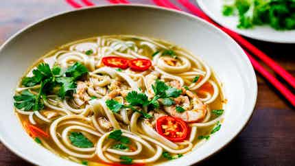 Vietnamese Crab Noodle Soup (Bún riêu cua)
