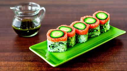 Wheat-free Cucumber And Avocado Sushi