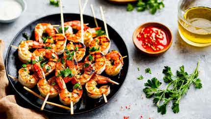 Wheat-free Grilled Shrimp Skewers