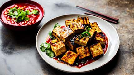 Yunnan-style Spicy Grilled Tofu (云南麻辣烤豆腐)