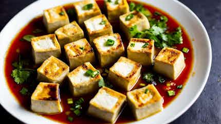 Zha Chao Dou Fu (deep-fried Stuffed Tofu)