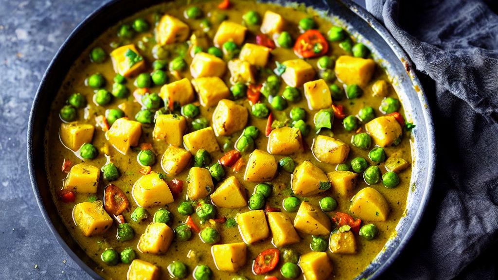 Aloo Matar (spiced Potato And Pea Curry) Recipe