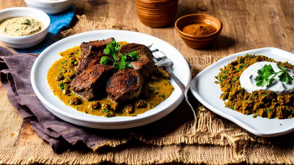 Djiboutian Style (spiced Lamb With Yogurt Sauce) Recipe