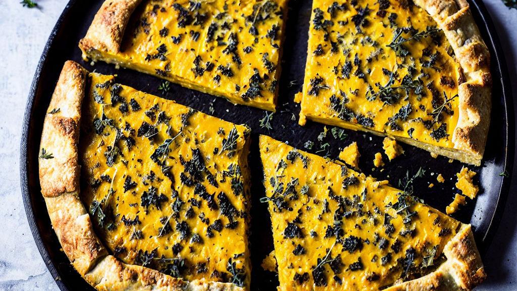 Dorset's Harvest Feast: Roasted Squash And Dorset Cheddar Galette Recipe