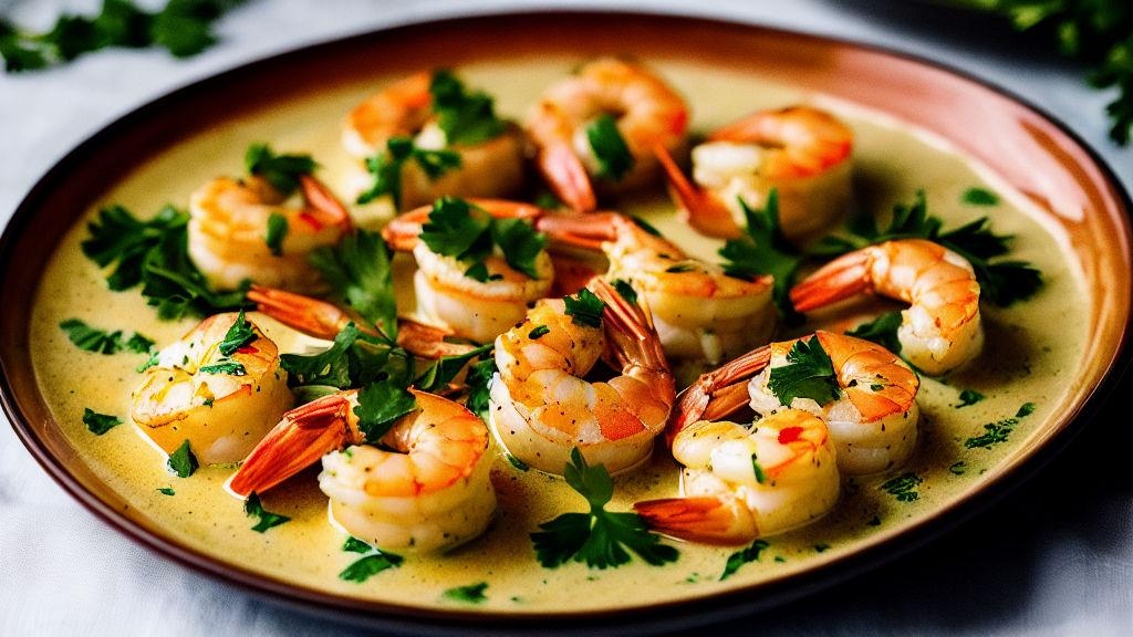 Gower's Creamy Garlic Prawns Recipe