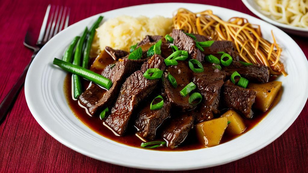 Hong Shao Niu Rou Pian (braised Beef With Potatoes) Recipe