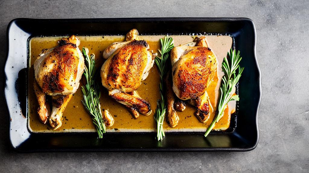 Kosher Garlic Roasted Chicken Recipe