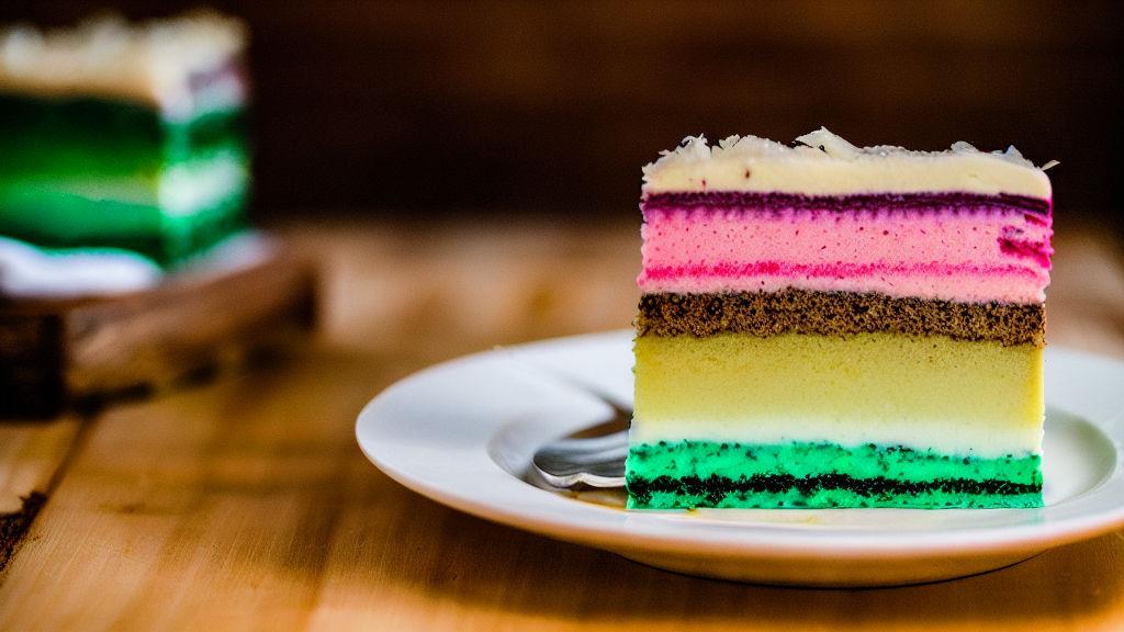 Layered Steamed Cake (kueh Lapis) Recipe