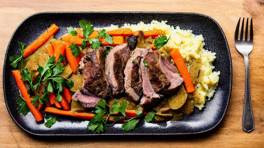 Maori Hangi Lamb With Kumara Mash Recipe