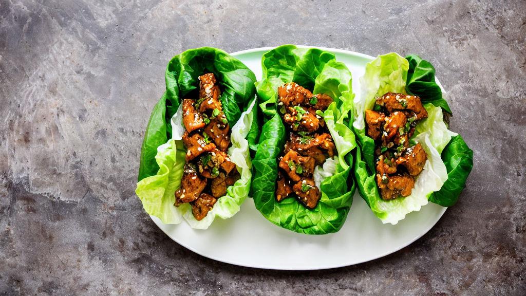 Mongolian Chicken Lettuce Wraps (Мандах хуушуур) Recipe