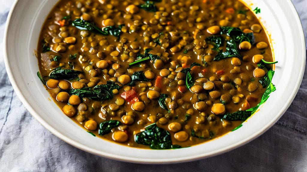 Mujaddara Sabanekh (syrian Spinach And Lentil Stew) Recipe