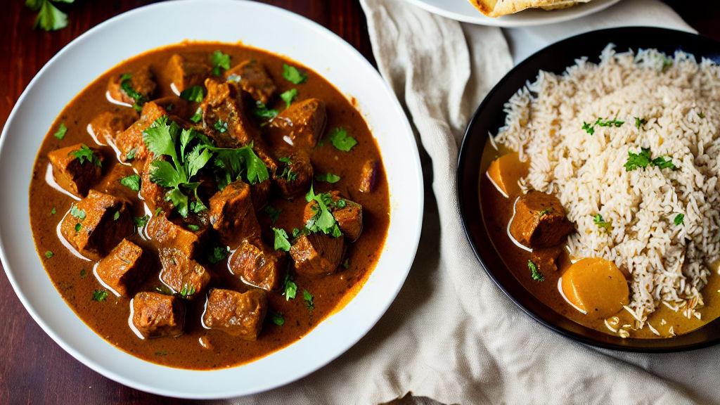 Namibisches Lammcurry Mit Kapana Roti (namibian Lamb Curry With Kapana ...