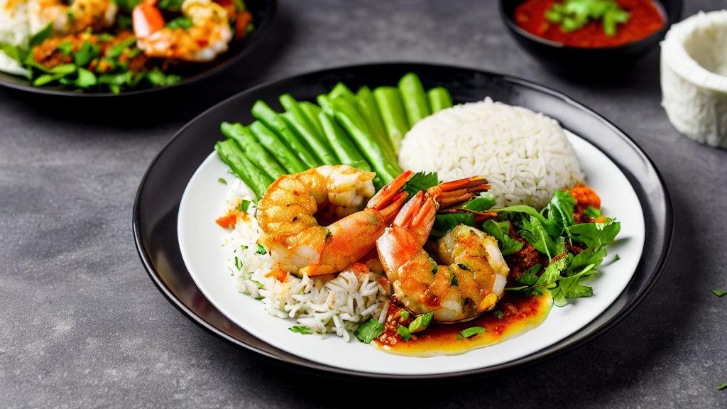 Nasi Lemak With Sambal Prawns Recipe