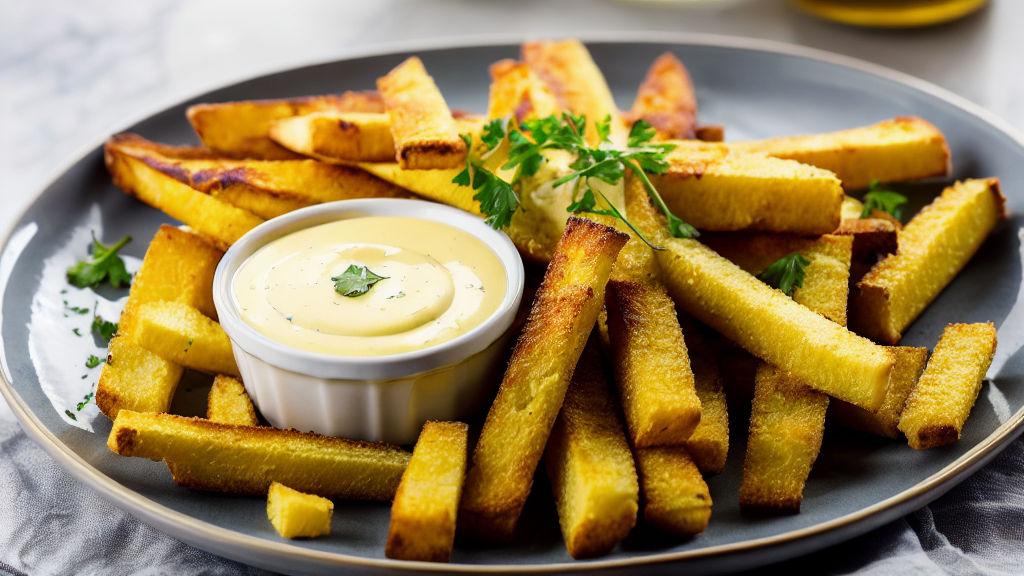 Panisse Fries With Garlic Aioli Recipe