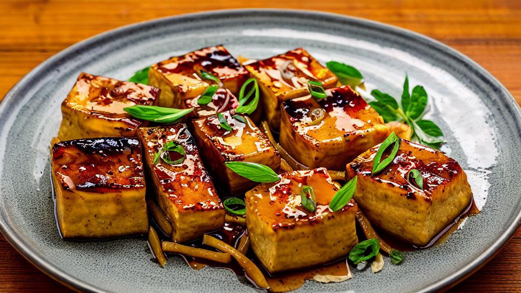 Pineapple Teriyaki Glazed Tofu Recipe