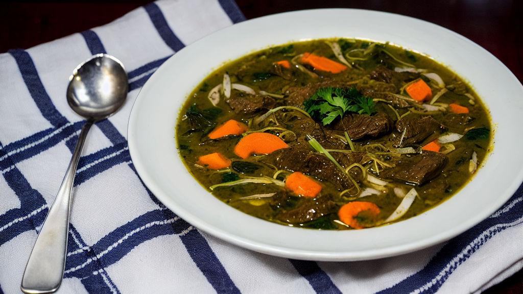 Saka Saka Na Madesu (cassava Leaf Soup With Beef) Recipe