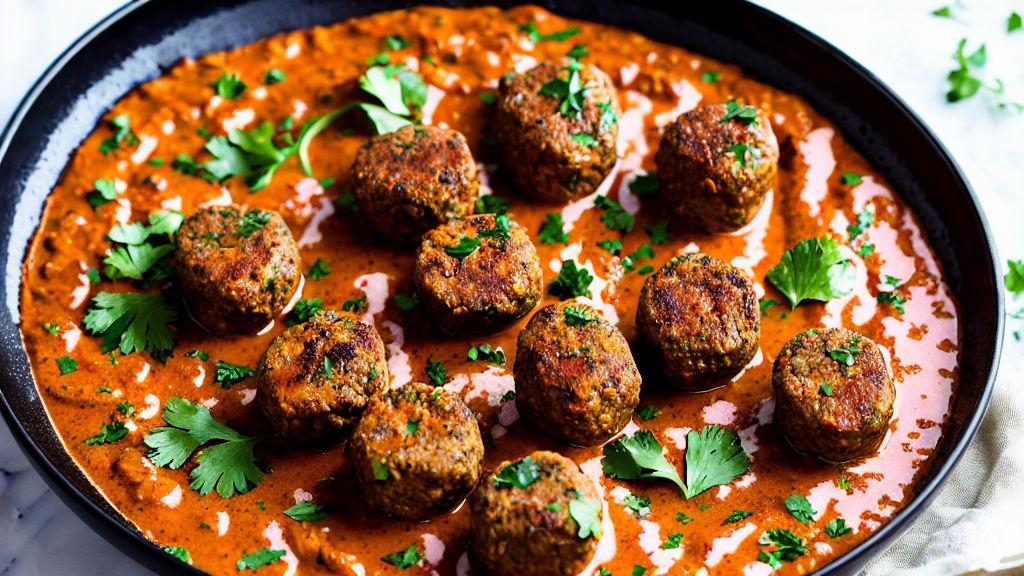 Spiced Lamb Kofta With Tahini Yogurt Sauce Recipe