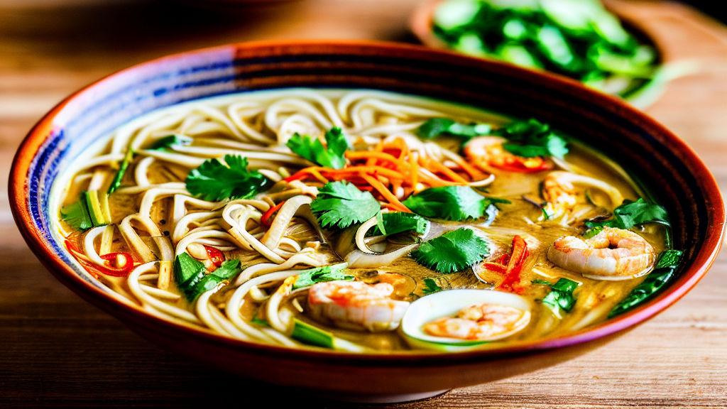 Spicy Noodle Soup From Penang (laksa Penang) Recipe