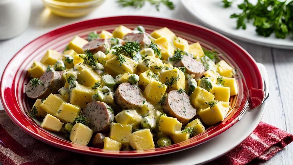 Swedish Sausage and Potato Salad (Svensk Korv- och Potatissallad) Recipe