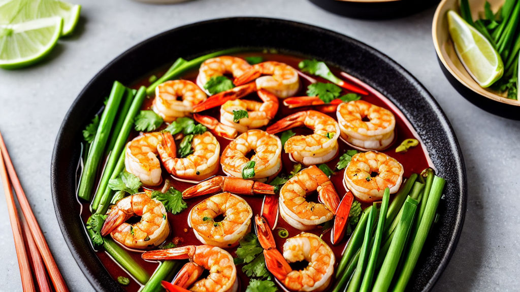 Trey Chean Choun (spicy Lemongrass Shrimp) Recipe