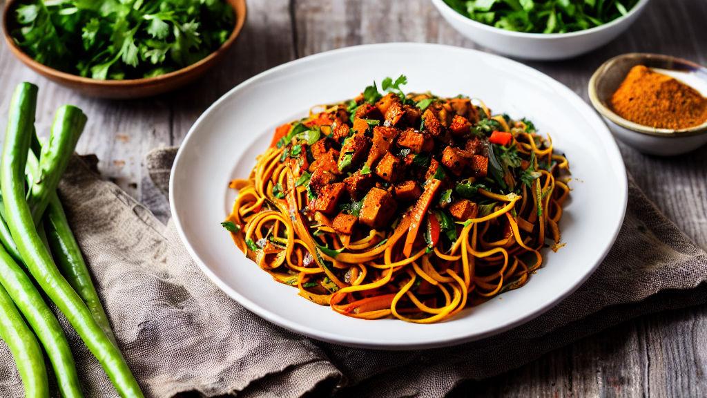 Vinkubala Vya Nkumbi (spicy Zambian Vegetable Noodles) Recipe